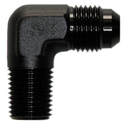 6AN to 1/4NPT 90 Elbow
